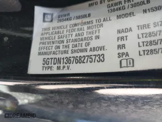 2006 Hummer H3 with VIN 5GTDN136768275733, listed as a IAAI auction lot 41841767 with 91,113 mi miles. Bid and sale history available at carsss.com. Image 9.