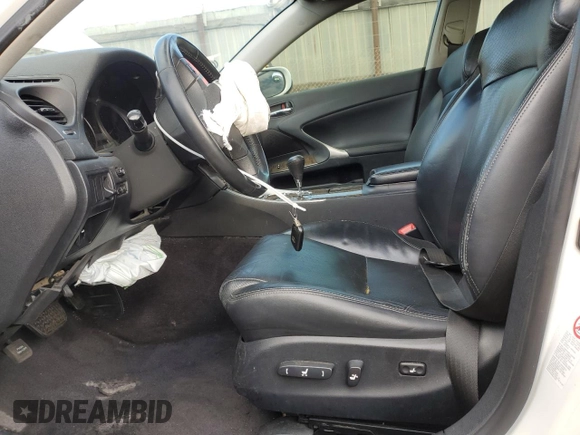 2010 Lexus IS 350 with VIN JTHBE5C23A2017660, listed as a Copart auction lot 44950685 with 118,650 mi miles and Clean Title. Bid and sale history available at DreamBid. Image 7.