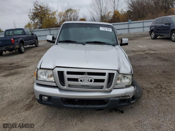 2006 Ford Ranger STX with VIN 1FTYR44U66PA60099, listed as a Copart auction lot 77531634 with 124,806 mi miles and Clean Title. Bid and sale history available at carsss.com. Image 5.