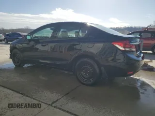 2015 Honda Civic Sedan LX with VIN 19XFB2F51FE057956, listed as a Copart auction lot 49151465 with 215,728 mi miles and Salvage Title. Bid and sale history available at carsss.com. Image 2.