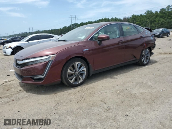 2018 Honda Clarity Plug-In Hybrid Touring with VIN JHMZC5F30JC006229, listed as a Copart auction lot 65461844 with 93,633 mi miles and Salvage Title. Bid and sale history available at carsss.com. Image 1.