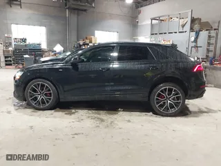 2019 Audi Q8 Premium Plus with VIN WA1EVAF18KD037817, listed as a IAAI auction lot 41922109 with 54,602 mi miles. Bid and sale history available at carsss.com. Image 14.