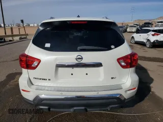 2018 Nissan Pathfinder SV with VIN 5N1DR2MN2JC638139, listed as a Copart auction lot 44940105 with 166,671 mi miles and Salvage Title. Bid and sale history available at carsss.com. Image 6.