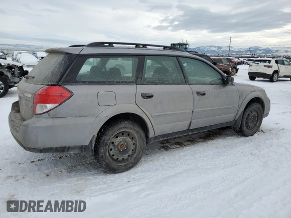 2009 Subaru Outback с VIN 4S4BP60C797320921, выставлен на аукционе Copart как лот 87317114 с пробегом 201 653 миль миль и Чистый • Clean title. История ставок и продаж доступна на DreamBid. Изображение 3.