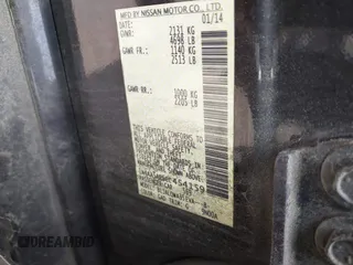 2014 Nissan Maxima SV z VIN 1N4AA5AP6EC454159, wystawiony jako IAAI lot #42429951 z przebiegiem 194 791 mil mil oraz . Historia ofert i sprzedaży dostępna na DreamBid. Obrazek 9.