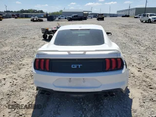 2019 Ford Mustang GT with VIN 1FA6P8CF0K5166163, listed as a Copart auction lot 51006725 with 34,748 mi miles and Salvage title. Bid and sale history available at DreamBid. Image 6.