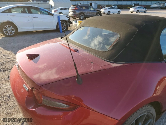 2016 Mazda MX-5 Miata Grand Touring with VIN JM1NDAD73G0107318, listed as a Copart auction lot 82524174 with 167,038 mi miles and Salvage Title. Bid and sale history available at carsss.com. Image 10.
