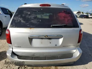 2006 Chrysler Town & Country LWB Touring with VIN 2A4GP54L06R843894, listed as a Copart auction lot 77831814 with 145,253 mi miles and Salvage Title. Bid and sale history available at carsss.com. Image 6.