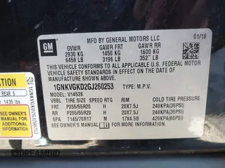 2016 Chevrolet Traverse LT with VIN 1GNKVGKD2GJ260253, listed as a IAAI auction lot 40851585 with Not Provided miles and . Bid and sale history available at DreamBid. Image 9.