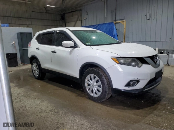 2016 Nissan Rogue S with VIN JN8AT2MV0GW143300, listed as a Copart auction lot 48467835 with 186,623 mi miles and Non Repairable. Bid and sale history available at carsss.com. Image 4.