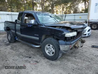 2002 Chevrolet Silverado 1500 LT with VIN 2GCEK19T121184696, listed as a Copart auction lot 86820594 with Not Provided miles and Non Repairable. Bid and sale history available at DreamBid. Image 4.