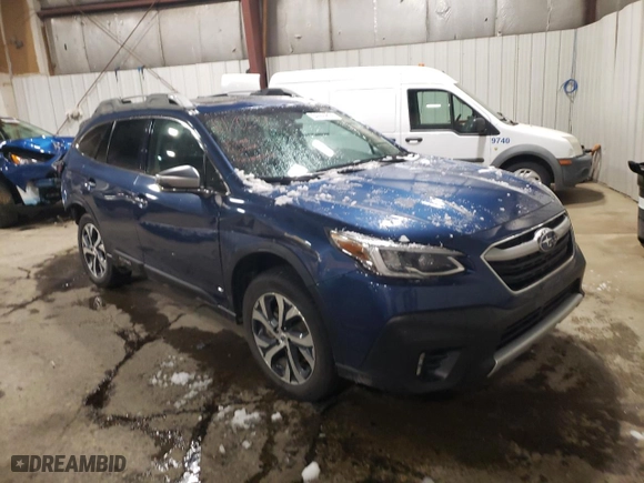 2021 Subaru Outback Touring with VIN 4S4BTAPC0M3100489, listed as a Copart auction lot 84444854 with 37,105 mi miles and Salvage Title. Bid and sale history available at carsss.com. Image 4.
