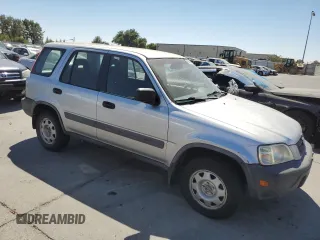 2000 Honda CR-V LX with VIN JHLRD1846YC050505, listed as a Copart auction lot 66751814 with 149,822 mi miles and Salvage Title. Bid and sale history available at carsss.com. Image 4.