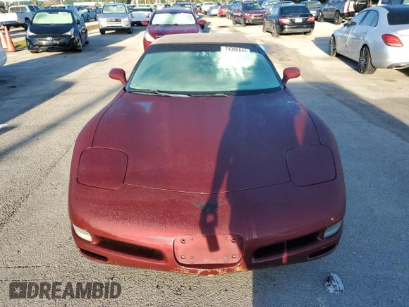 2003 Chevrolet Corvette with VIN 1G1YY32G335128904, listed as a Copart auction lot 74386044 with 0 mi miles and Non Repairable. Bid and sale history available at carsss.com. Image 5.