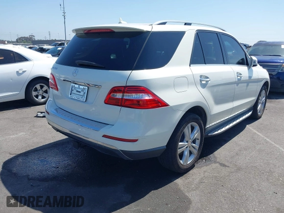 2013 Mercedes-Benz M 350 with VIN 4JGDA5JB6DA216944, listed as a IAAI auction lot 42532706 with 104,443 mi miles and . Bid and sale history available at DreamBid. Image 4.