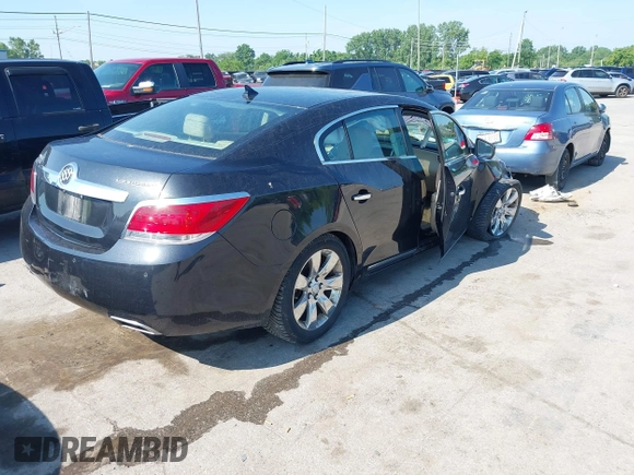 2012 Buick LaCrosse Premium 1 with VIN 1G4GD5E39CF147191, listed as a IAAI auction lot 42572618 with 168,992 mi miles and . Bid and sale history available at DreamBid. Image 4.