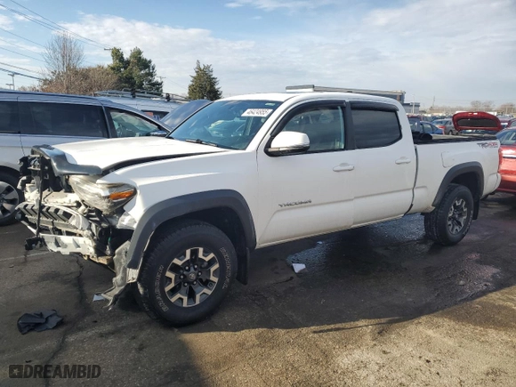 2016 Toyota Tacoma SR5 with VIN 3TMDZ5BN5GM007420, listed as a Copart auction lot 46424955 with 85,052 mi miles and Salvage Title. Bid and sale history available at carsss.com. Image 1.