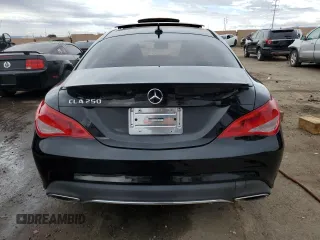 2018 Mercedes-Benz CLA 250 with VIN WDDSJ4EB6JN573633, listed as a Copart auction lot 72726593 with 43,716 mi miles and . Bid and sale history available at DreamBid. Image 6.