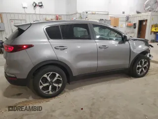 2022 Kia Sportage LX with VIN KNDPMCACXN7989162, listed as a Copart auction lot 51264965 with 20,239 mi miles and Salvage Title. Bid and sale history available at DreamBid. Image 3.