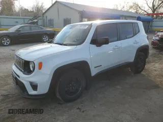 2020 Jeep Renegade Jeepster z VIN ZACNJAAB4LPL58867, wystawiony jako Copart lot #83637934 z przebiegiem 44 171 mil mil oraz Szkoda całkowita • Salvage title. Historia ofert i sprzedaży dostępna na DreamBid. Obrazek 1.