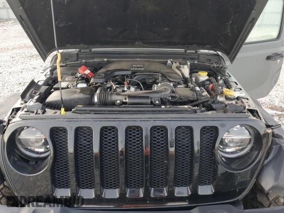 2021 Jeep Wrangler Sport S with VIN 1C4HJXAG4MW719355, listed as a Copart auction lot 80171574 with 62,948 mi miles and Non Repairable. Bid and sale history available at DreamBid. Image 13.
