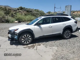 2025 Subaru Outback Limited with VIN 4S4BTANC5S3114579, listed as a Copart auction lot 59699635 with 10,691 mi miles and Salvage title. Bid and sale history available at DreamBid. Image 1.