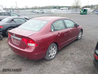 2009 Honda Civic Sdn LX with VIN 2HGFA16549H541580, listed as a IAAI auction lot 41938531 with 293,623 mi miles. Bid and sale history available at carsss.com. Image 4.
