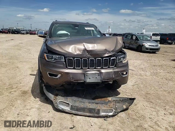 2020 Jeep Grand Cherokee Limited with VIN 1C4RJFBG7LC122696, listed as a Copart auction lot 55176195 with 12,144 mi miles and Salvage title. Bid and sale history available at DreamBid. Image 14.