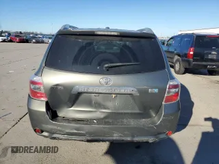 2009 Toyota Highlander Hybrid with VIN JTEEW41A592028490, listed as a Copart auction lot 87747245 with 182,913 mi miles and Salvage Title. Bid and sale history available at carsss.com. Image 6.
