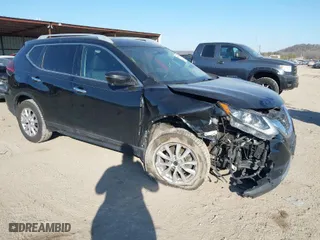 2018 Nissan Rogue SV with VIN 5N1AT2MV8JC756099, listed as a IAAI auction lot 41429033 with 101,335 mi miles. Bid and sale history available at carsss.com. Image 1.