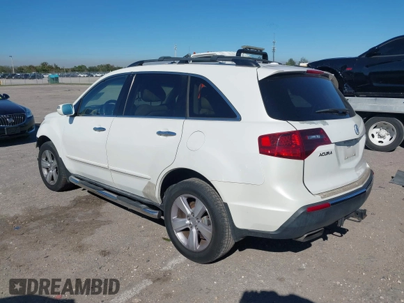 2013 Acura MDX Tech Pkg with VIN 2HNYD2H3XDH524768, listed as a IAAI auction lot 41294377 with 141,939 mi miles. Bid and sale history available at carsss.com. Image 3.