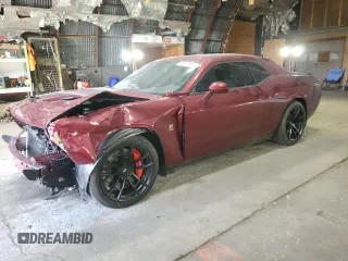 2021 Dodge Challenger R/T Scat Pack z VIN 2C3CDZFJ5MH500389, wystawiony jako Copart lot #56411015 z przebiegiem 11 737 mil mil oraz Szkoda całkowita • Salvage title. Historia ofert i sprzedaży dostępna na DreamBid. Obrazek 1.