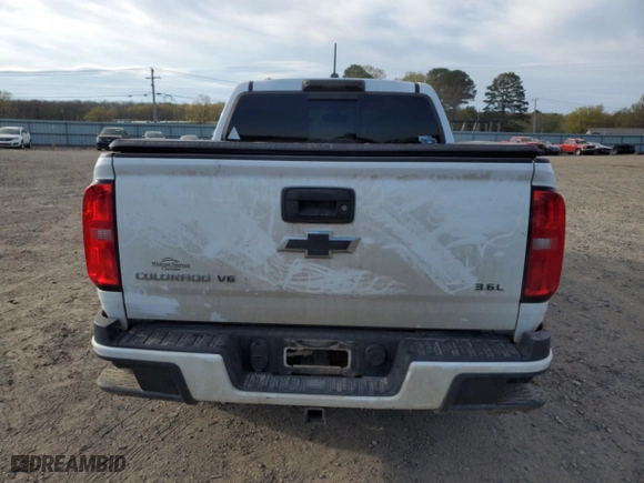 2016 Chevrolet Colorado 2WD Z71 with VIN 1GCGSDE33G1229859, listed as a Copart auction lot 50524835 with 127,348 mi miles and Salvage Title. Bid and sale history available at carsss.com. Image 6.