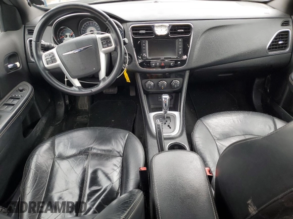 2012 Chrysler 200 Limited with VIN 1C3CCBCG2CN326354, listed as a Copart auction lot 51109715 with 144,283 mi miles and Salvage Title. Bid and sale history available at DreamBid. Image 8.