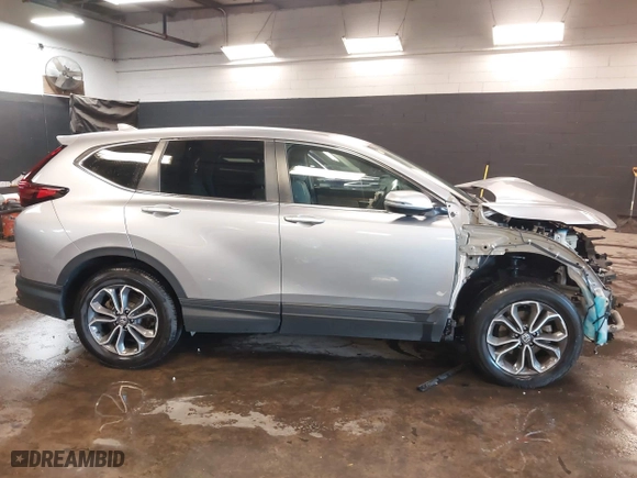 2021 Honda CR-V EX with VIN 2HKRW2H58MH635915, listed as a IAAI auction lot 41379995 with 38,319 mi miles. Bid and sale history available at carsss.com. Image 14.