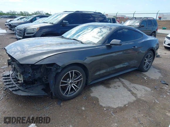 2017 Ford Mustang EcoBoost with VIN 1FA6P8TH2H5344116, listed as a IAAI auction lot 42066828 with 99,956 mi miles and . Bid and sale history available at DreamBid. Image 2.