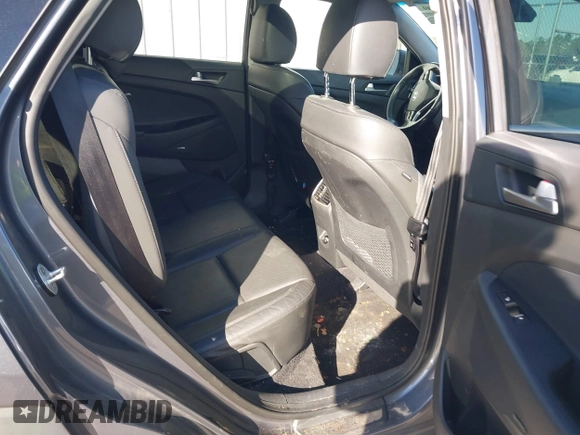 2019 Hyundai Tucson Ultimate with VIN KM8J3CAL5KU853538, listed as a IAAI auction lot 41752809 with 136,348 mi miles. Bid and sale history available at carsss.com. Image 8.