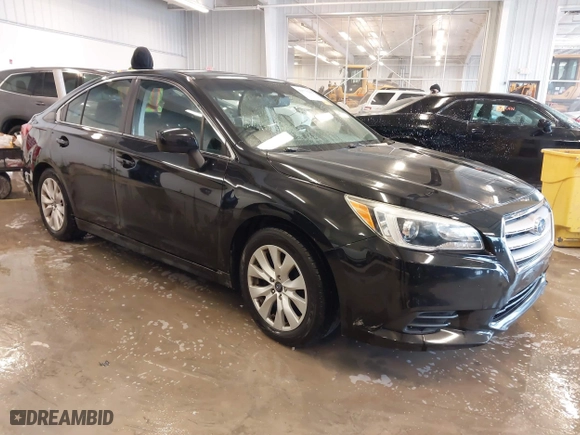 2016 Subaru Legacy 2.5i Premium with VIN 4S3BNBD61G3037975, listed as a IAAI auction lot 41579283 with 191,415 mi miles. Bid and sale history available at carsss.com. Image 1.