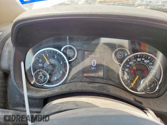 2020 Ram 2500 Tradesman with VIN 3C6UR5CLXLG257989, listed as a Copart auction lot 61019805 with 113,155 mi miles and Salvage title. Bid and sale history available at DreamBid. Image 9.