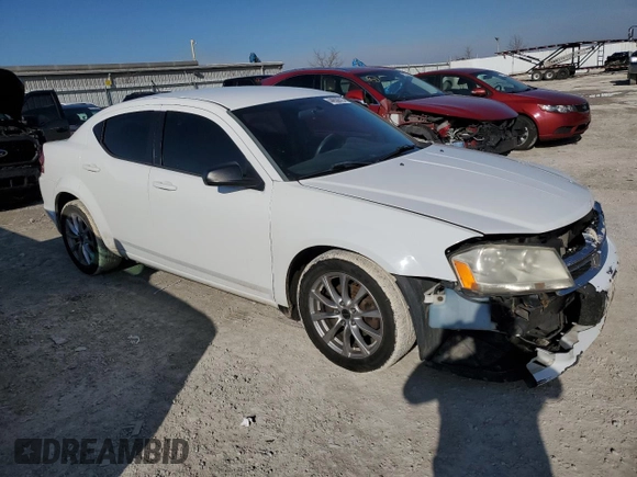 2014 Dodge Avenger SE z VIN 1C3CDZAG5EN116598, wystawiony jako Copart lot #44630515 z przebiegiem 235 251 mil mil oraz Szkoda całkowita • Salvage title. Historia ofert i sprzedaży dostępna na DreamBid. Obrazek 4.