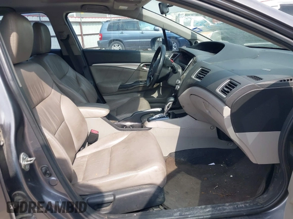 2015 Honda Civic EX-L with VIN 2HGFB2F96FH515127, listed as a IAAI auction lot 42164707 with 206,066 mi miles and . Bid and sale history available at carsss.com. Image 5.