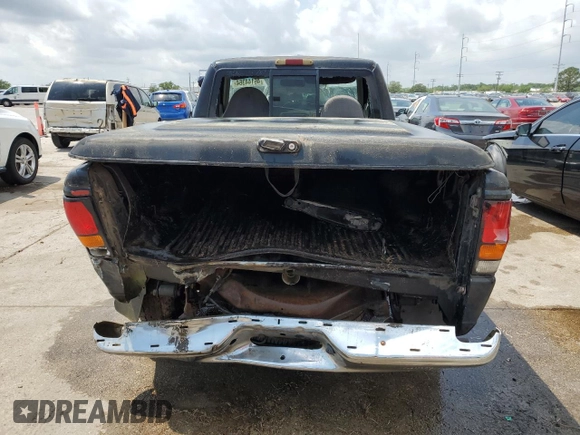 1999 Mazda B-Series 2WD Truck SX with VIN 4F4YR12C1XTM24843, listed as a Copart auction lot 46144364 with 346,188 mi miles and Salvage Title. Bid and sale history available at carsss.com. Image 6.