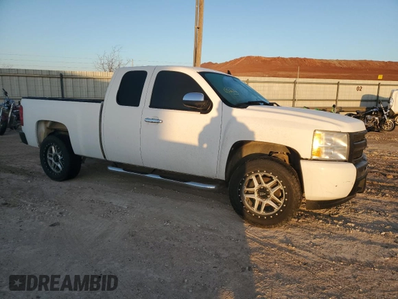 2010 Chevrolet Silverado 1500 LT with VIN 1GCSCSE03AZ215163, listed as a Copart auction lot 42872455 with 96,660 mi miles and Salvage Title. Bid and sale history available at DreamBid. Image 4.