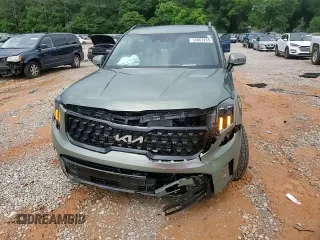 2024 Kia Telluride SX Prestige X-Pro with VIN 5XYP5DGCXRG500326, listed as a Copart auction lot 55867255 with 24,392 mi miles and Salvage title. Bid and sale history available at DreamBid. Image 14.