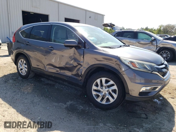 2015 Honda CR-V EX with VIN 2HKRM4H57FH675276, listed as a Copart auction lot 53112935 with 78,048 mi miles and Salvage Title. Bid and sale history available at DreamBid. Image 4.