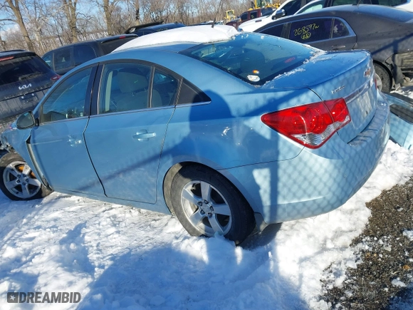2012 Chevrolet Cruze LT w/1LT with VIN 1G1PF5SC1C7139978, listed as a IAAI auction lot 41272784 with 147,537 mi miles. Bid and sale history available at carsss.com. Image 3.