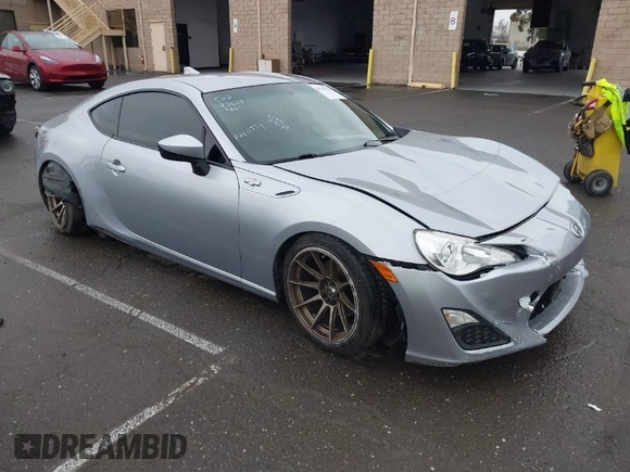 2016 Scion FR-S with VIN JF1ZNAA1XG8709798, listed as a IAAI auction lot 41713314 with 139,450 mi miles. Bid and sale history available at carsss.com. Image 1.