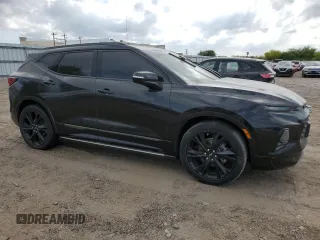 2021 Chevrolet Blazer RS with VIN 3GNKBERS4MS560615, listed as a Copart auction lot 51508685 with 63,207 mi miles and Salvage title. Bid and sale history available at DreamBid. Image 4.