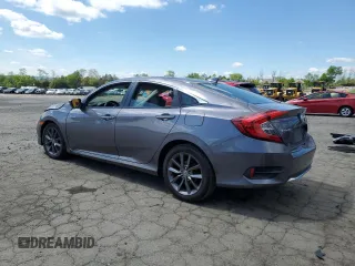 2020 Honda Civic EX-L z VIN 19XFC1F74LE208728, wystawiony jako Copart lot #55990835 z przebiegiem 150 354 mil mil oraz Szkoda całkowita • Salvage title. Historia ofert i sprzedaży dostępna na DreamBid. Obrazek 2.