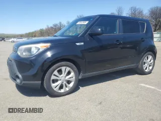 2015 Kia Soul + with VIN KNDJP3A57F7182016, listed as a Copart auction lot 54842805 with 215,332 mi miles and Clean Title. Bid and sale history available at carsss.com. Image 1.
